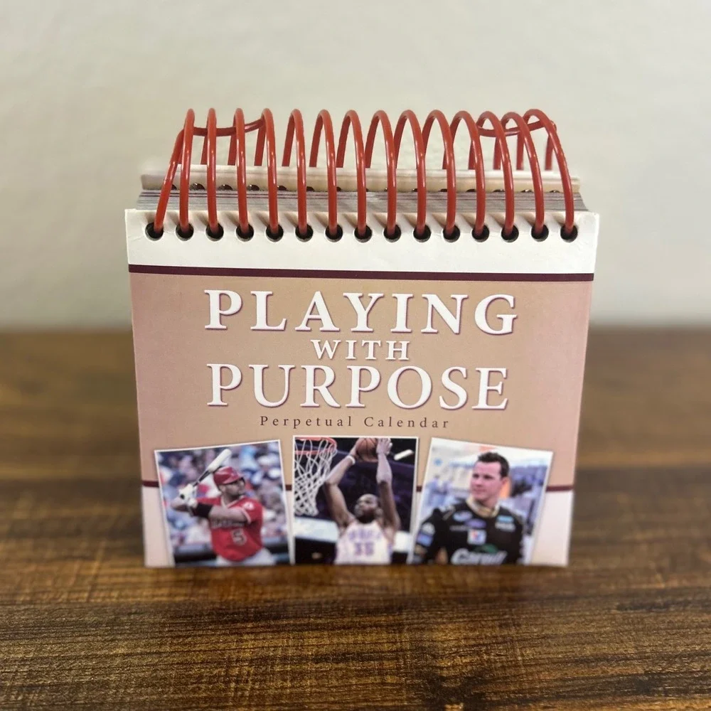 Playing With Purpose Perpetual Desk calendar‎